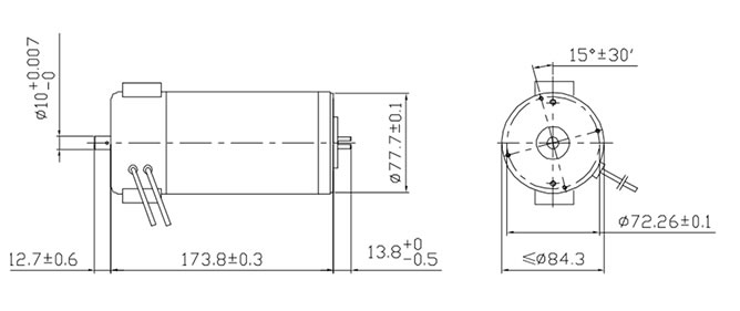Motor-Umriss